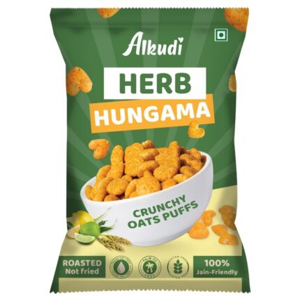 Crunchy Oats Puffs – Herbs Hungama