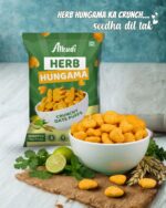 Crunchy Oats Puffs Combo – Cheesy Chakkar + Herbs Hungama - Image 3